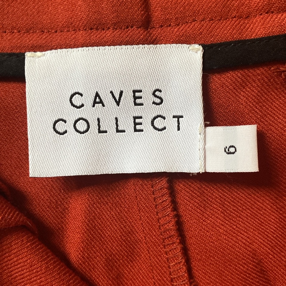 Caves Collect Alice Cropped Wool Pants, Size 0 - Picture 5 of 5